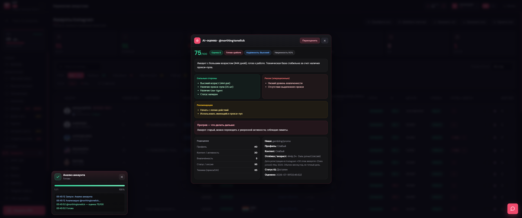 IAP — AI evaluation